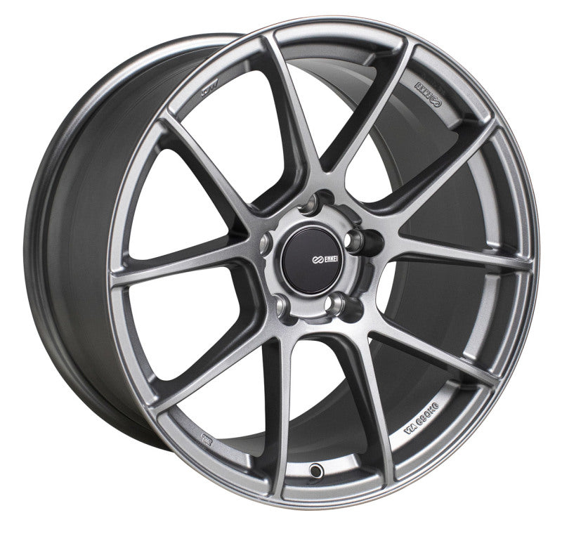 Enkei TS-V 18x8.5 5x114.3 38mm Offset 72.6mm Bore Storm Grey Wheel