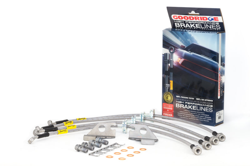 Goodridge 12-17 Chevrolet Caprice Police Package Only SS Brake Line Kit - 0