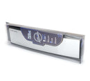 NRG 300mm Wide Panorama Clip-on Rearview Mirror - Convex w/ Blue Tint-4