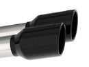 Borla 2020 Chevrolet Corvette C8 6.2 ATAK 3in Exhaust System Dual Round Rolled A/C Black Chrome Tips-4