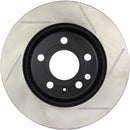 StopTech Power Slot 04-09 Audi S4 Left Rear Slotted Rotor-2