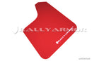 Rally Armor Universal Fit (No Hardware) Red UR Mud Flap w/ White Logo-1