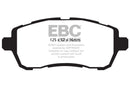 EBC 10+ Ford Fiesta 1.6 (FOR NON-ST/NON-TURBO) Greenstuff Front Brake Pads-7