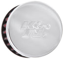K&N Clamp On Rubber Base Crankcase Vent Filter 0.375in Flange ID x 2in OD x 1.5in Height-4