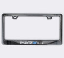 NRG Carbon License Plate Frame/ Fiber Poly Dip Finish Wet w/ NRG Logo-3