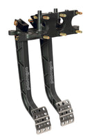 Wilwood Adjustable Dual Pedal - Brake / Clutch - Rev. Swing Mount - 6.25:1-2