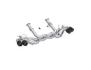 MBRP 20-24 Chevrolet Corvette C8 3in Active Cat Back Quad Split Rear Exit Exhaust w/ AFM Sims-1