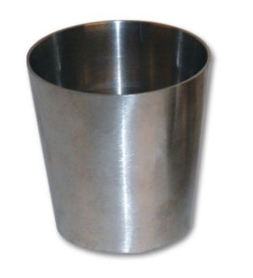 Vibrant 1.5in x 1in 304 Stainless Steel Straight Reducer - 0
