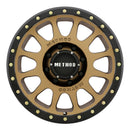 Method MR305 NV 17x8.5 0mm Offset 8x6.5 130.81mm CB Method Bronze/Black Street Loc Wheel-2
