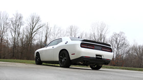 Corsa 2015-2017 Dodge Challenger Sport Cat-Back Dual Rear Exit with Twin 3.5in Black Pro-Series - 0