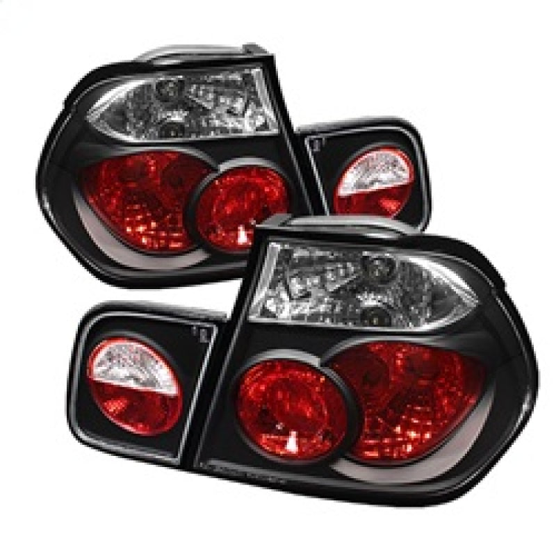 Spyder BMW E46 3-Series 99-01 4Dr Euro Style Tail Lights- Black ALT-YD-BE4699-4D-BK - 0