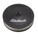 Edelbrock Air Cleaner Pro-Flo Series Round Steel Top Paper Element 10In Dia X 3 5In Black-2