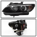 Spyder 08-10 BMW F92 3 Series Projector Headlights - LED DRL - Black (PRO-YD-BMWE9208-DRL-BK)-8