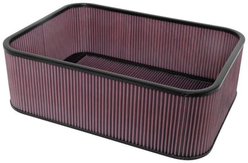 K&N Custom Racing Assembly Carbon Fiber Air Box w/o Base - Large - 0