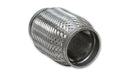 Vibrant SS Flex Coupling with Inner Braid Liner 2in inlet/outlet x 4in flex length-2