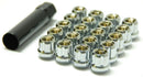 Wheel Mate Muteki Open End Lug Nuts - Chrome 12x1.25-2