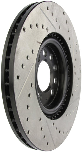 StopTech Slotted & Drilled Sport Brake Rotor - 0