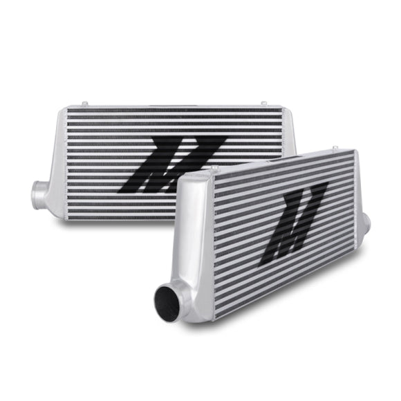 Mishimoto Universal Silver R Line Intercooler Overall Size: 31x12x4 Core Size: 24x12x4 Inlet /Outlet