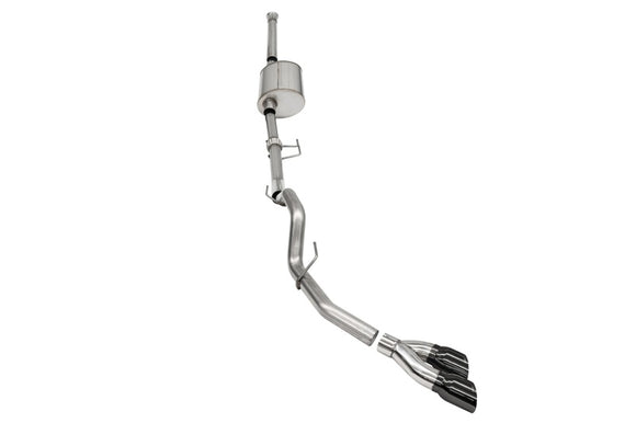 Corsa 2021-2025 Ford F-150 SuperCrew/6.5in Bed 3.5L V6 Sport Cat-Back Single Side Exit-