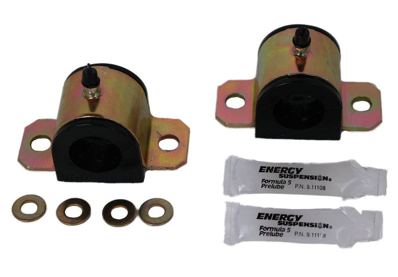 Energy Suspension 01-05 Lexus IS300 Front Sway Bar Bushing Set - Black - 0