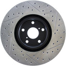 StopTech 14 Lexus IS Slotted & Drilled Front Righ Rotor-7