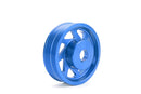 PERRIN 93-14 Subaru Impreza (Incl. 02-14 WRX) / 04-21 STI Lightened Crank Pulley - Blue-3