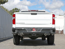 aFe Gemini XV 4in to Dual 3in 304 SS Cat-Back Exhaust w/ Cutout 19-21 GM Silverado/Sierra V8-6.2L-4