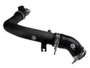 aFe BladeRunner 2.5in Aluminum Hot Side Charge Pipe 15-20 Subaru WRX 2.0T - Black-1