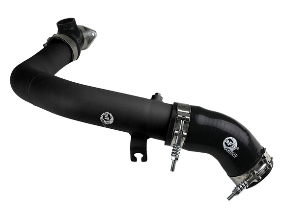 aFe BladeRunner 2.5in Aluminum Hot Side Charge Pipe 15-20 Subaru WRX 2.0T - Black