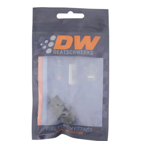 DeatschWerks 6AN Male Flare to Toyota Module Quick Connect - Anodized Matte Black - 0
