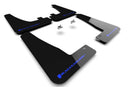 Rally Armor 22-26 Tesla Model X Black UR Mud Flap w/Blue Logo-1
