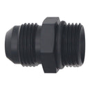DeatschWerks 10AN ORB Male to 10 AN Male Flare Adapter (Incl O-Ring) - Anodized Matte Black-2