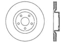 StopTech Power Slot 05-07 Cadillac XLR / 06-09 Chevy Corvette Front Right Drilled & Slotted Rotors-3