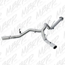 MBRP 17-19 Ford F-250/350/450 6.7L 4in Filter Back Cool Duals T409 Exhaust System-2