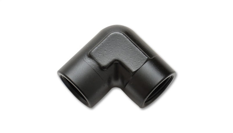 Vibrant 1/8in NPT 90 Degree Female Pipe Coupler Fitting - 0