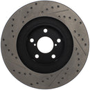 StopTech 02-10 Subaru WRX Slotted & Drilled Right Front Rotor (exc. STi)-7