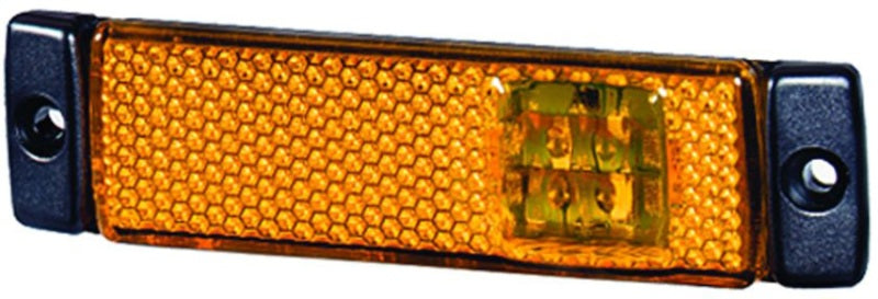 Hella 8645 Series 12V Amber Side Marker Lamp - 0