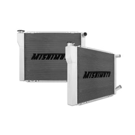 Mishimoto Universal Dual Pass Race Radiator 27x19x3 Inches Aluminum Radiator - 0
