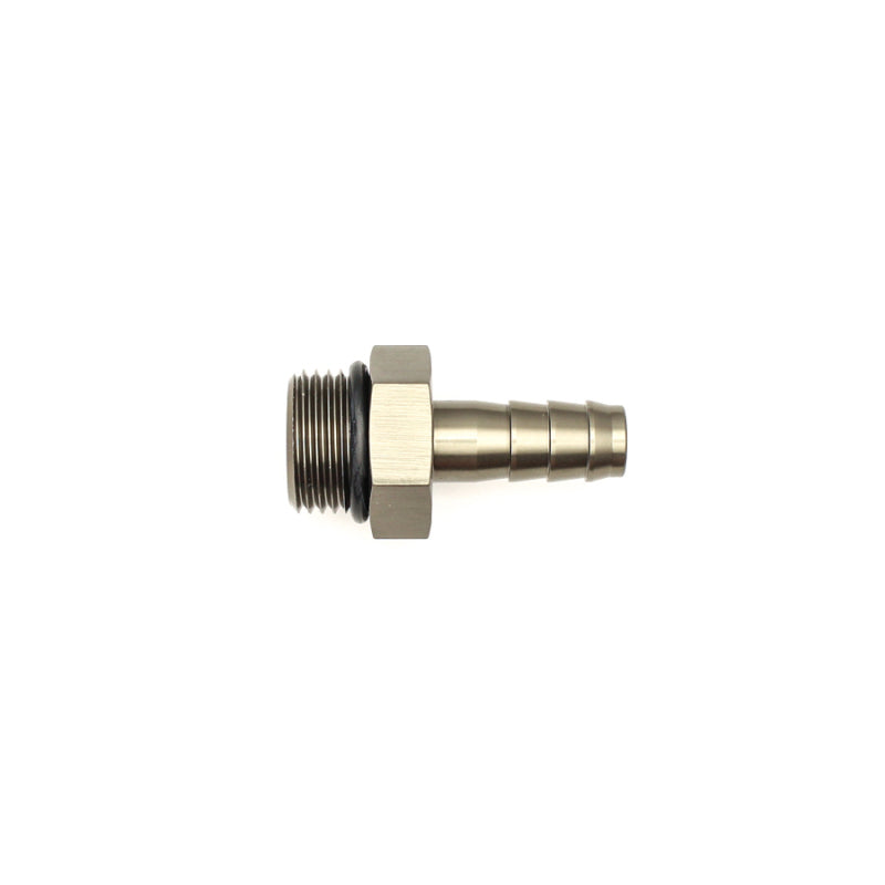 DeatschWerks 8AN ORB Male To 3/8in. Male Triple Barb Fitting (Incl. O-Ring) - 0