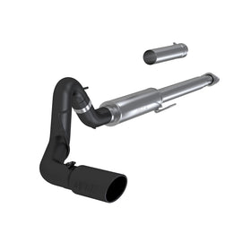 MBRP 2015 Ford F-150 2.7L / 3.5L EcoBoost 4in Cat Back Single Side Black Exhaust System - 0