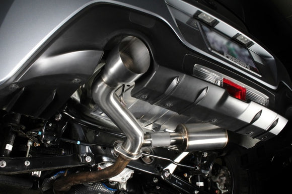 PERRIN 22-26 Subaru BRZ / Toyota GR86 Axle Back Exhaust SS (Single Side Exit w/Helmholtz Chamber)