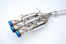 Invidia 17+ Honda Civic SI Coupe Gemini Triple Titanium Tip Cat-back Exhaust-2