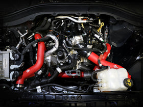 aFe 22-23 Ford Explorer BladeRunner Aluminum Hot and Cold Charge Pipe Kit - Red - 0