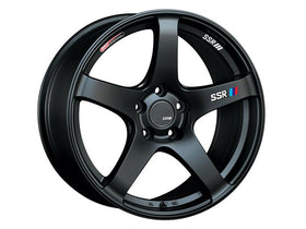 SSR GTV01 18x8.5 5x114.3 40mm Offset Flat Black Wheel 05-07 STI / 11+ tC - 0