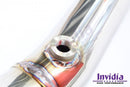 Invidia 15-21 Subaru WRX w/ Manual Transmission J-Pipe With Bottom High Flow Cat Down Pipe-3
