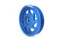 PERRIN 22-26 Subaru WRX/BRZ & Toyota GR86 / 20-25 FXT/OBXT Lightweight Crank Pulley - Blue-4