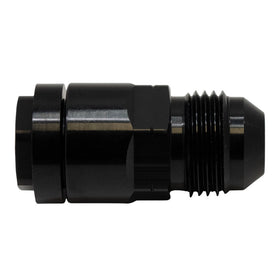DeatschWerks 8AN Male Flare to 3/8in Female EFI Quick Connect Adapter - Anodized DW Titanium - 0