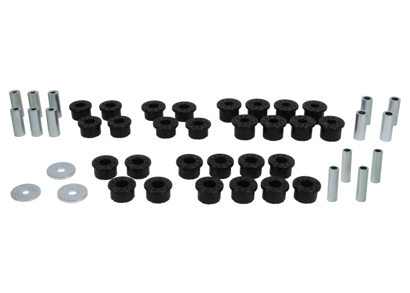 Whiteline 90-05 Mazda Miata (NA/NB Chassis) Rear Control Arm Bushing Kit - 0