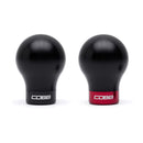 Cobb Subaru 6-Speed Weighted COBB Shift Knob - Black (Incl. Both Red + Blk Collars)-5