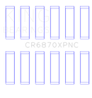 King Engine Bearings Nissan VR38DETT pMaxKote Performance Con Rod Bearing Set - Size STDX-3